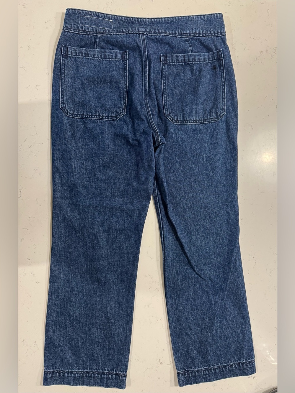 Rag & Bone Pearson Jeans Size 30 Cropped Straight Leg Cotton Denim - Picture 8 of 8